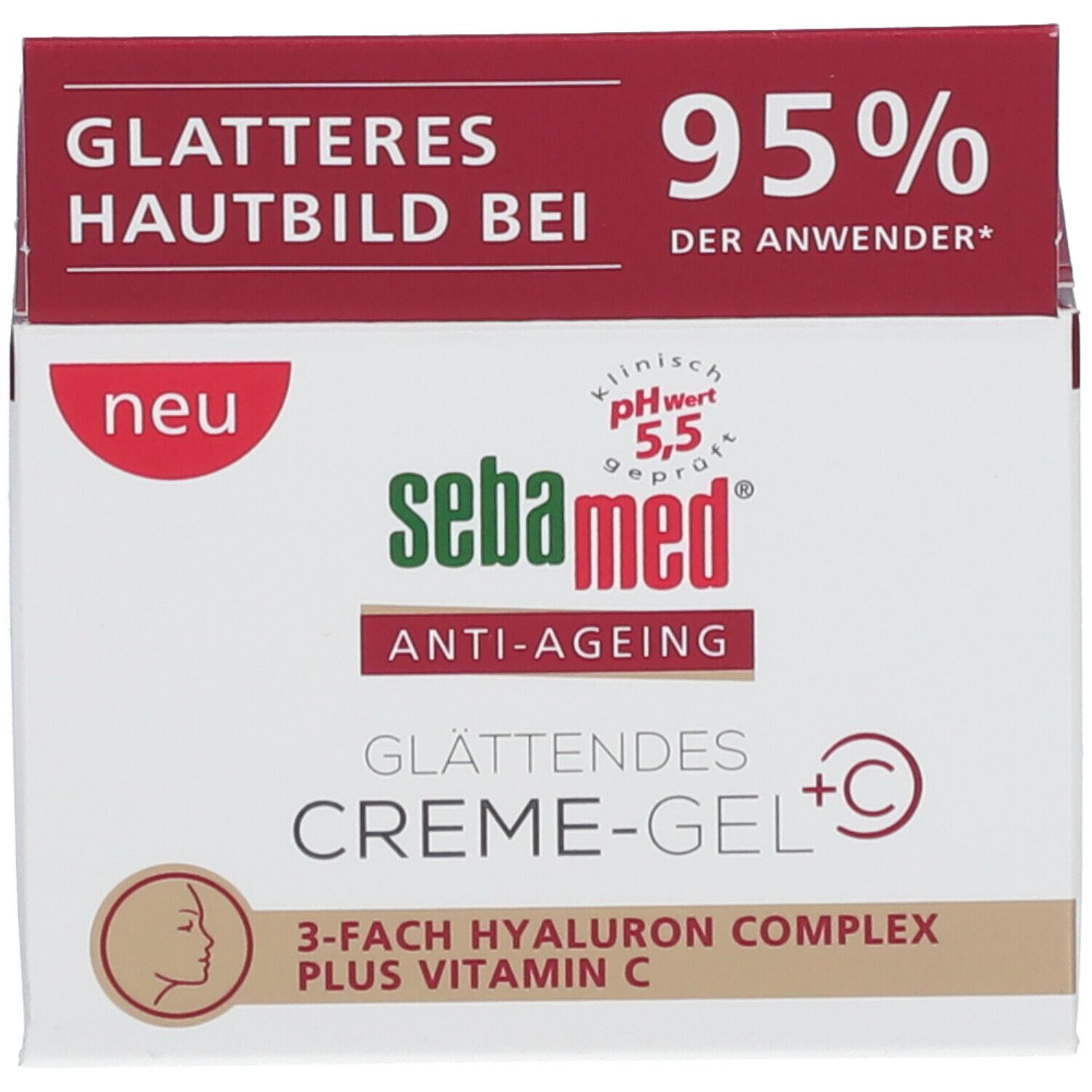 sebamed® ANTI-AGEING GLÄTTENDES CREME-GEL