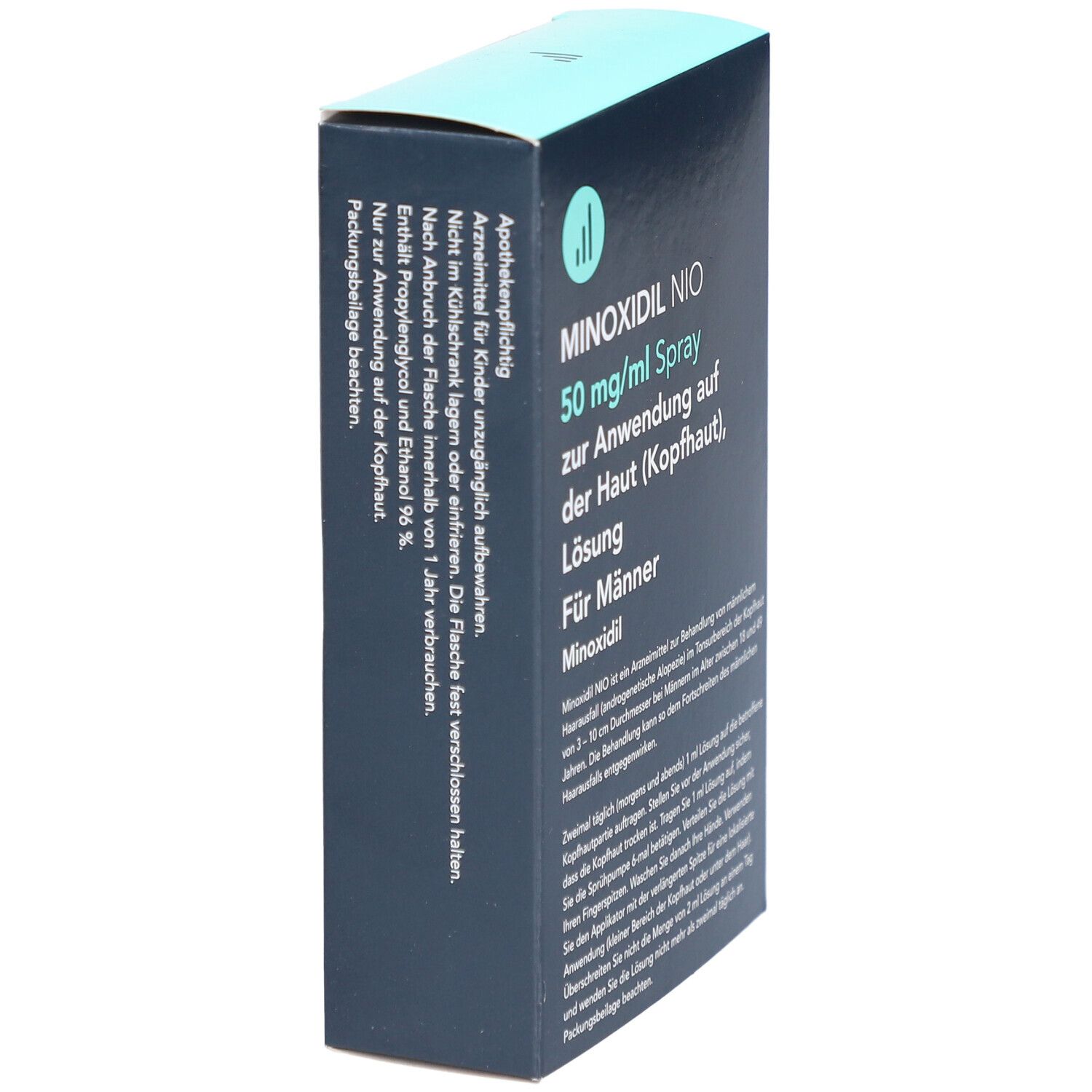 Minoxidil NIO® 50mg/ml Spray zur Anwendung auf der Kopfhaut