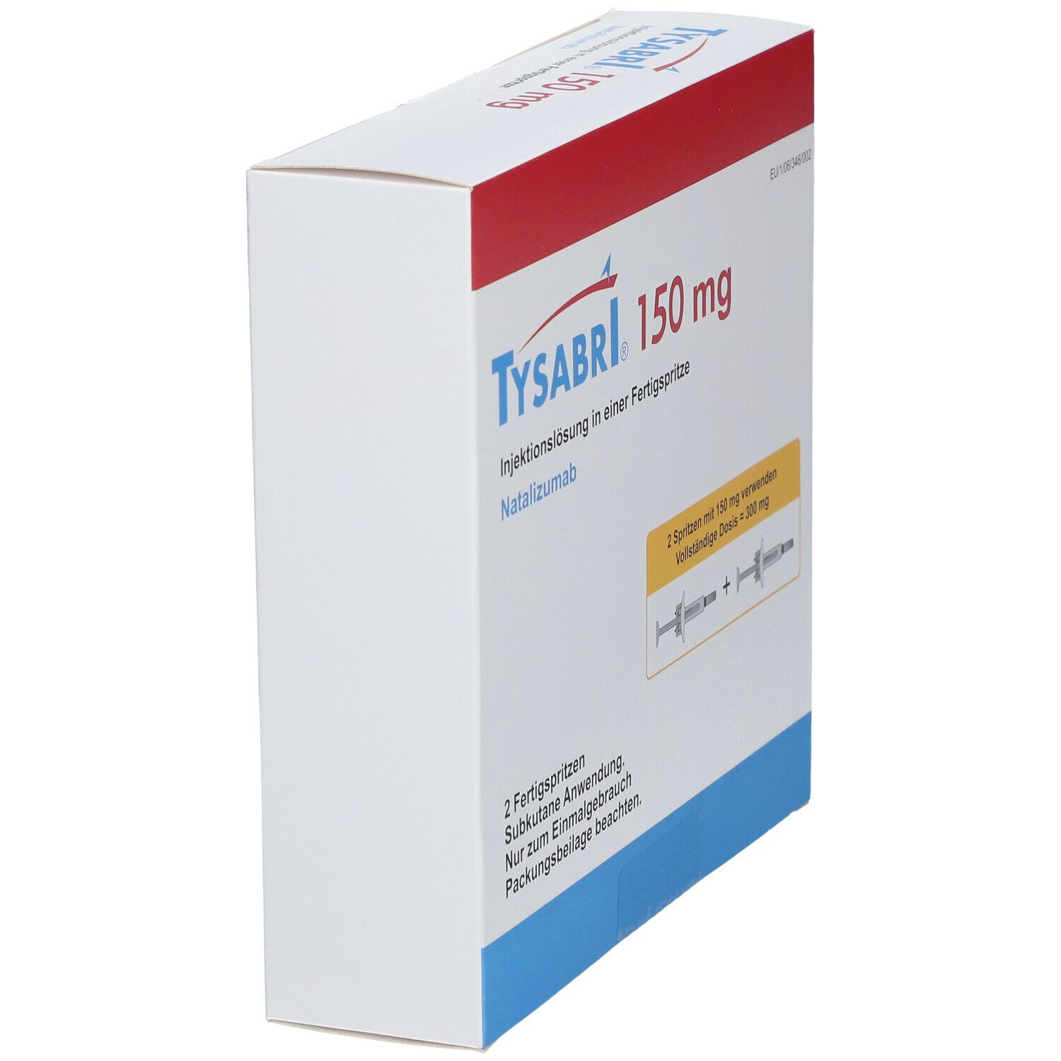 Tysabri 150 mg Inj.-Lsg.i.e.Fertigspritze 2xSC 2 St Injektionslösung