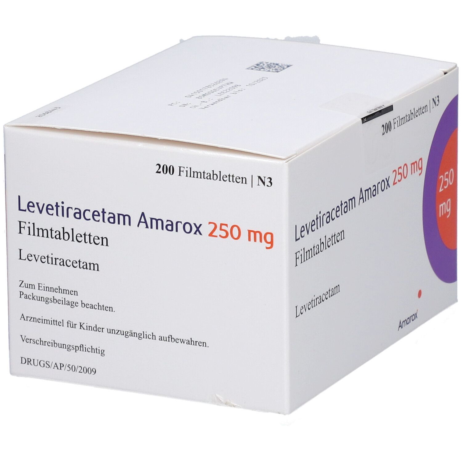 Levetiracetam Amarox 1000 mg Filmtabletten 50 St