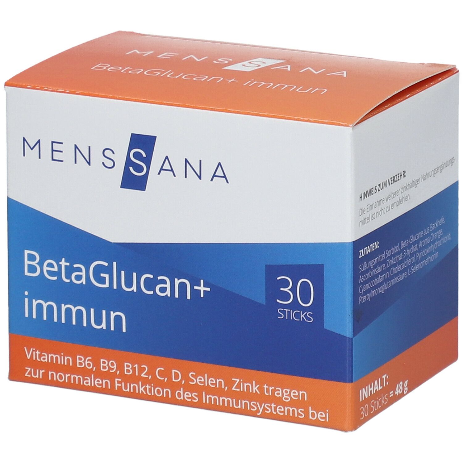 Betaglucan+ Immun MensSana Pulver 30 St