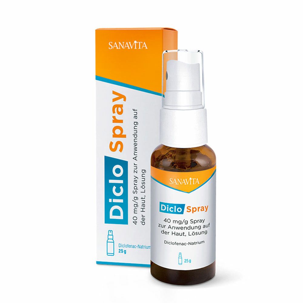 SANAVITA DicloSpray 40 mg/g Spray 25 g - SHOP APOTHEKE