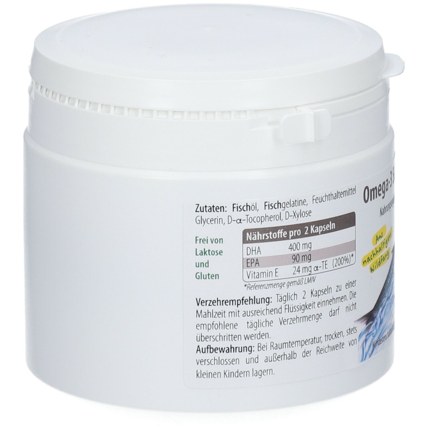 Omega-3 Seefischöl Kapseln