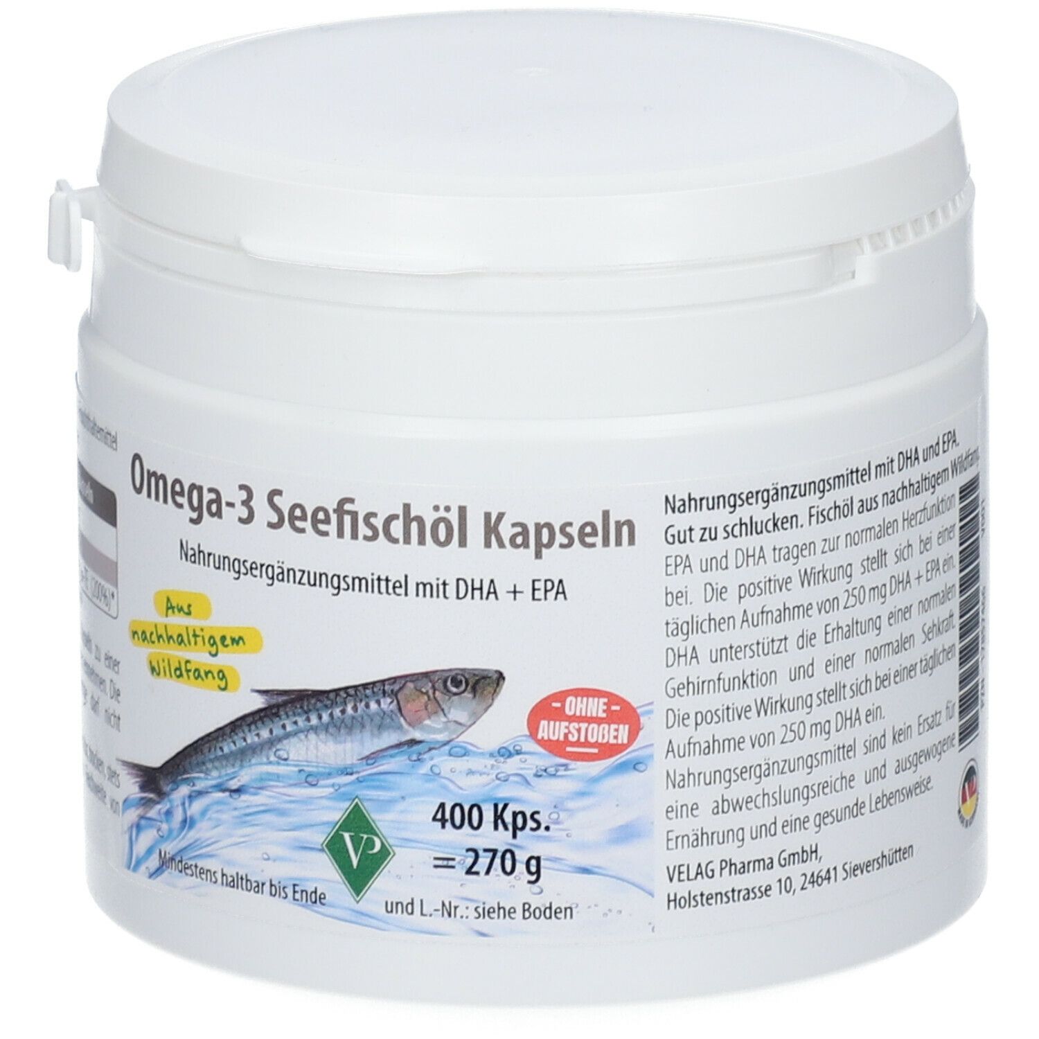 Omega-3 Seefischöl Kapseln