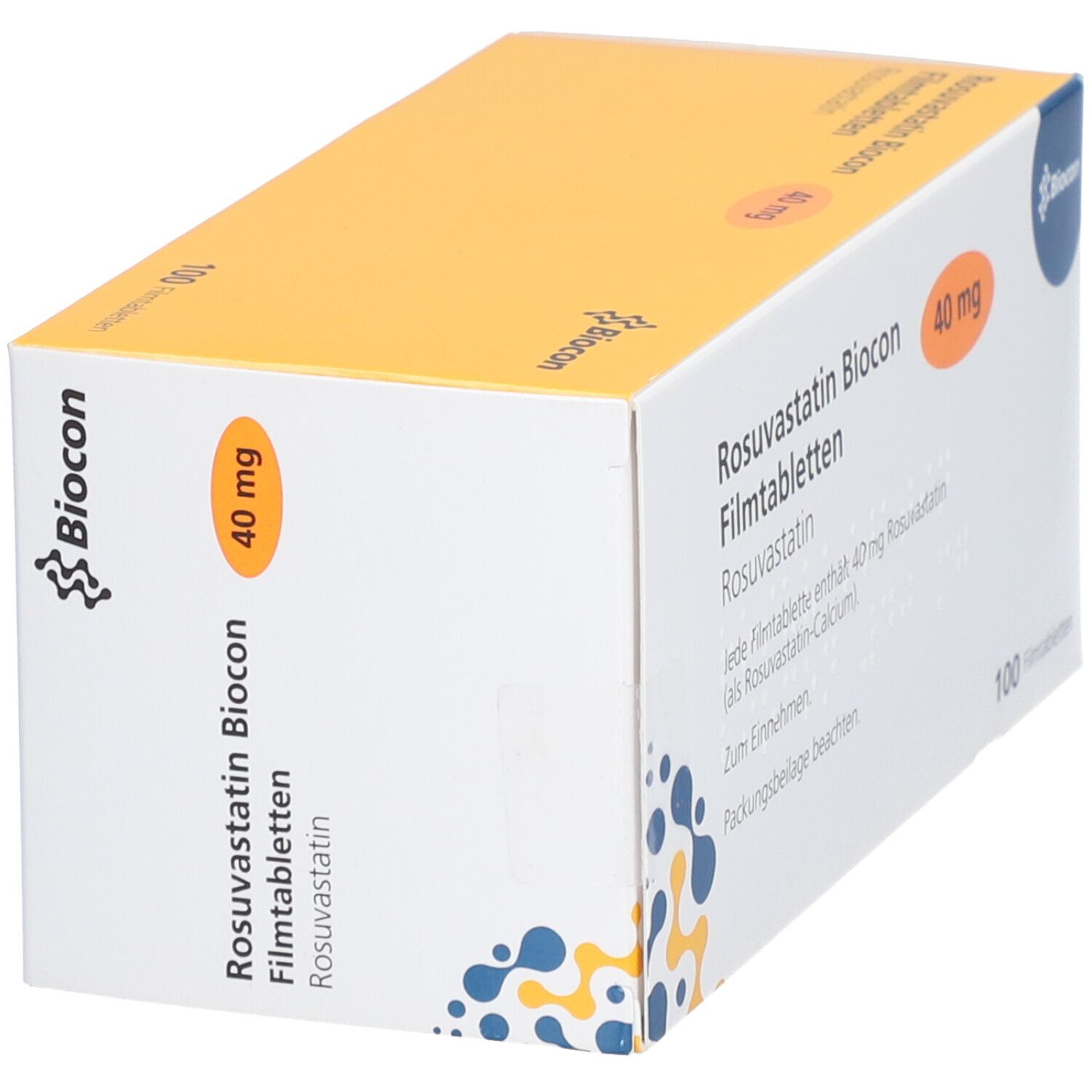 Rosuvastatin Biocon 40 mg Filmtabletten 100 St