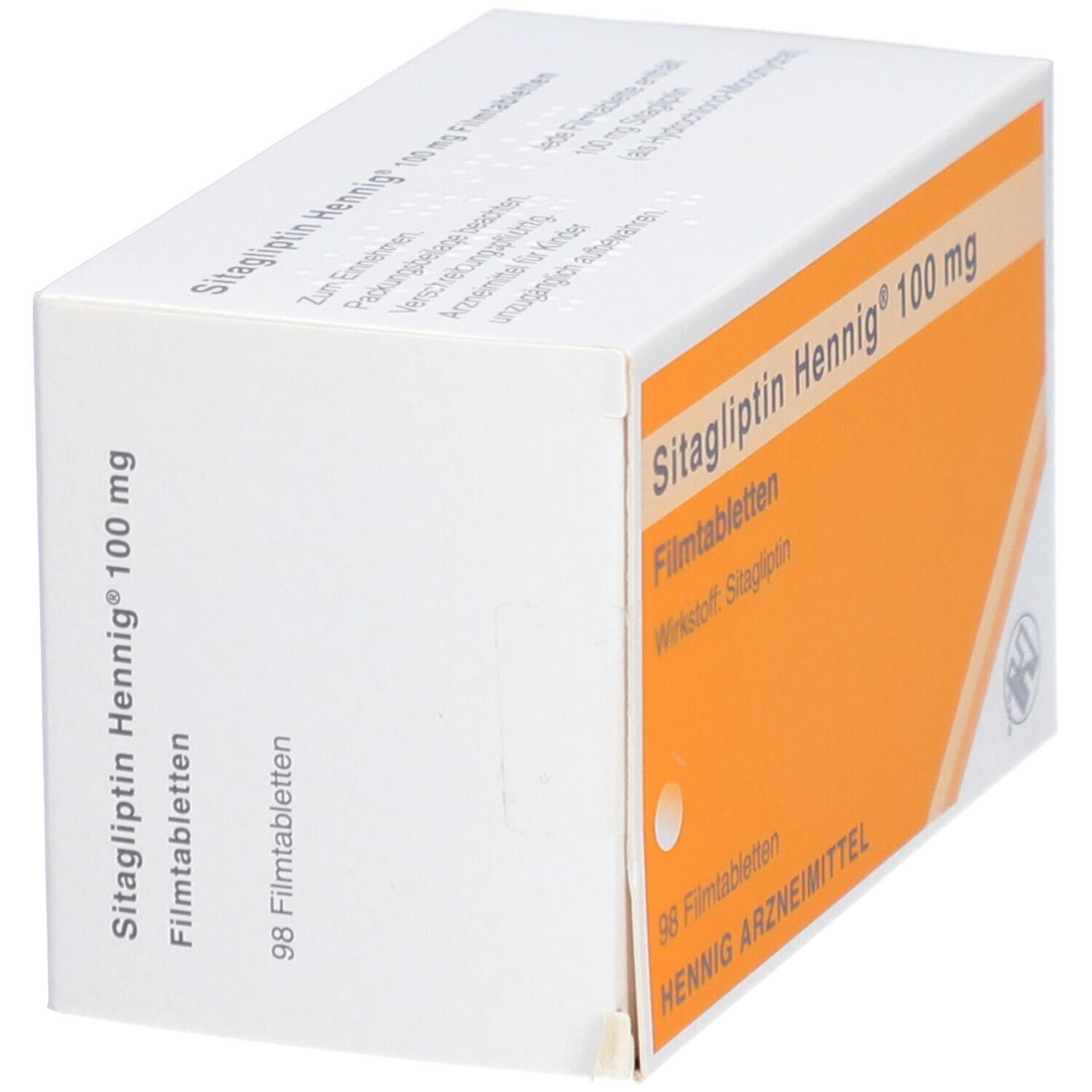 Sitagliptin Hennig 100 mg Filmtabletten 98 St