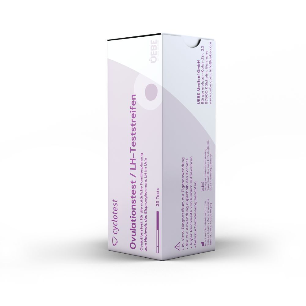 Cyclotest Ovulationstest LH-Teststreifen, 25 Tests