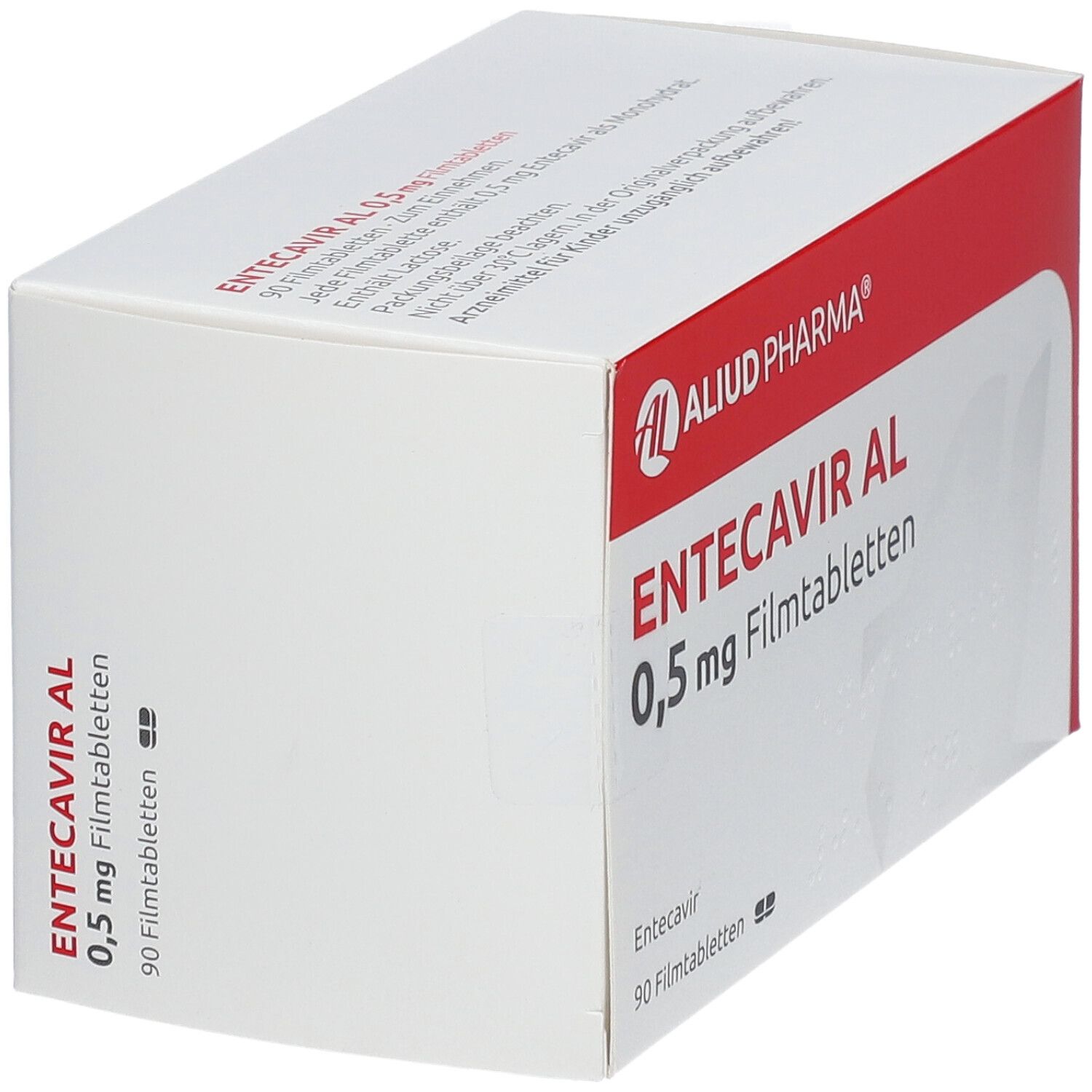 ENTECAVIR AL 0,5 mg Filmtabletten
