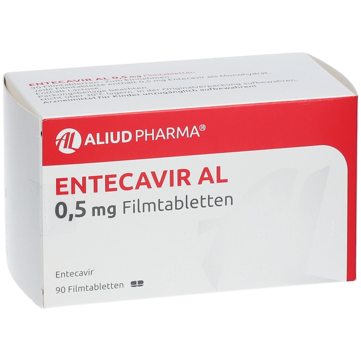 ENTECAVIR AL 0,5 mg Filmtabletten