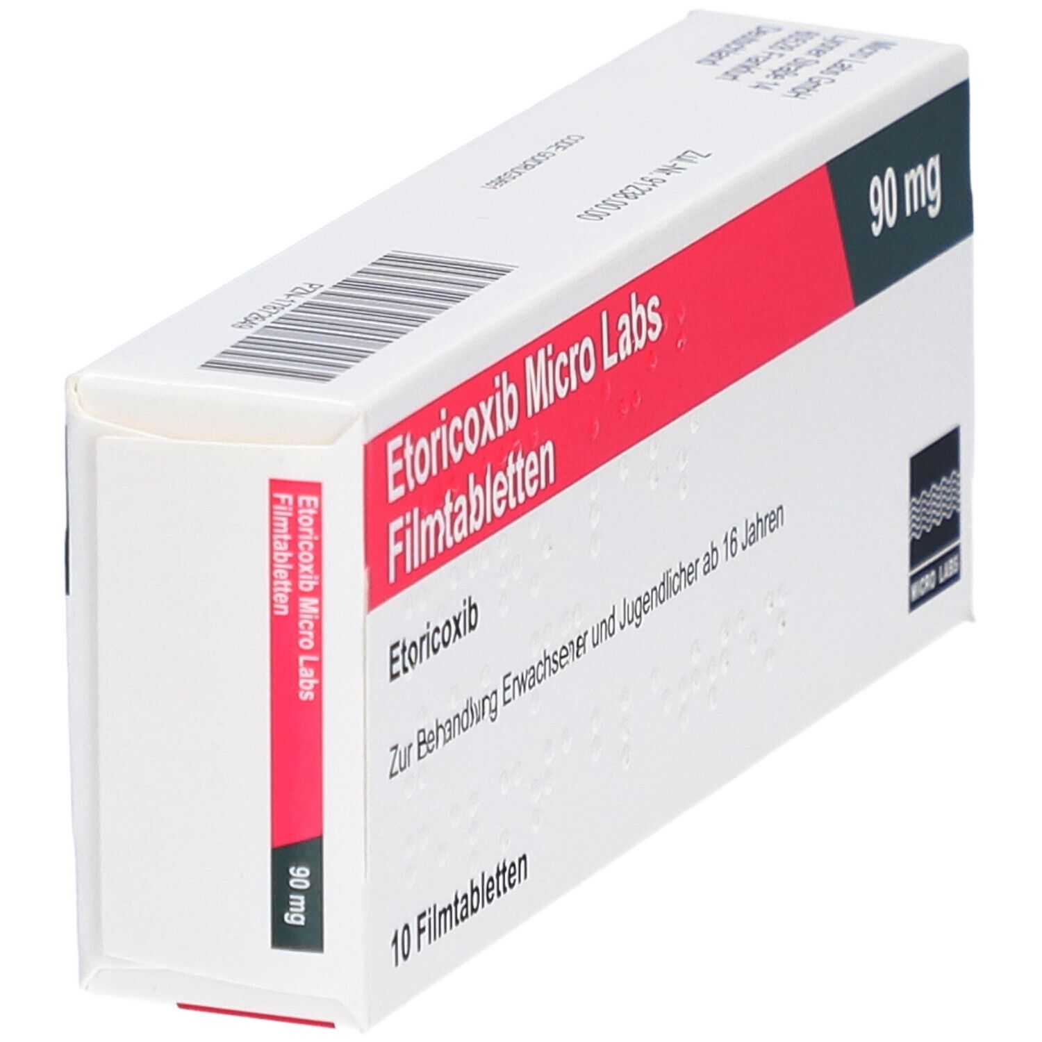 Etoricoxib Micro Labs 90 mg Filmtabletten 10 St