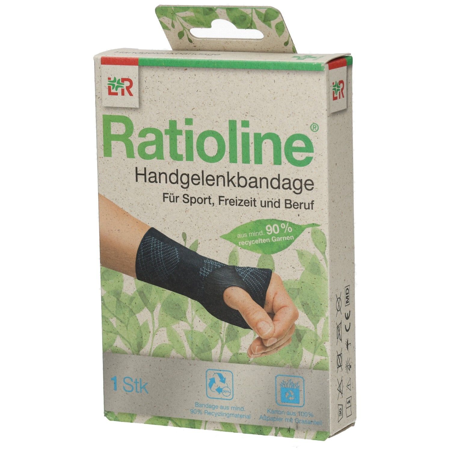 Ratioline Handgelenkbandage Gr.S 1 St Bandage(s)