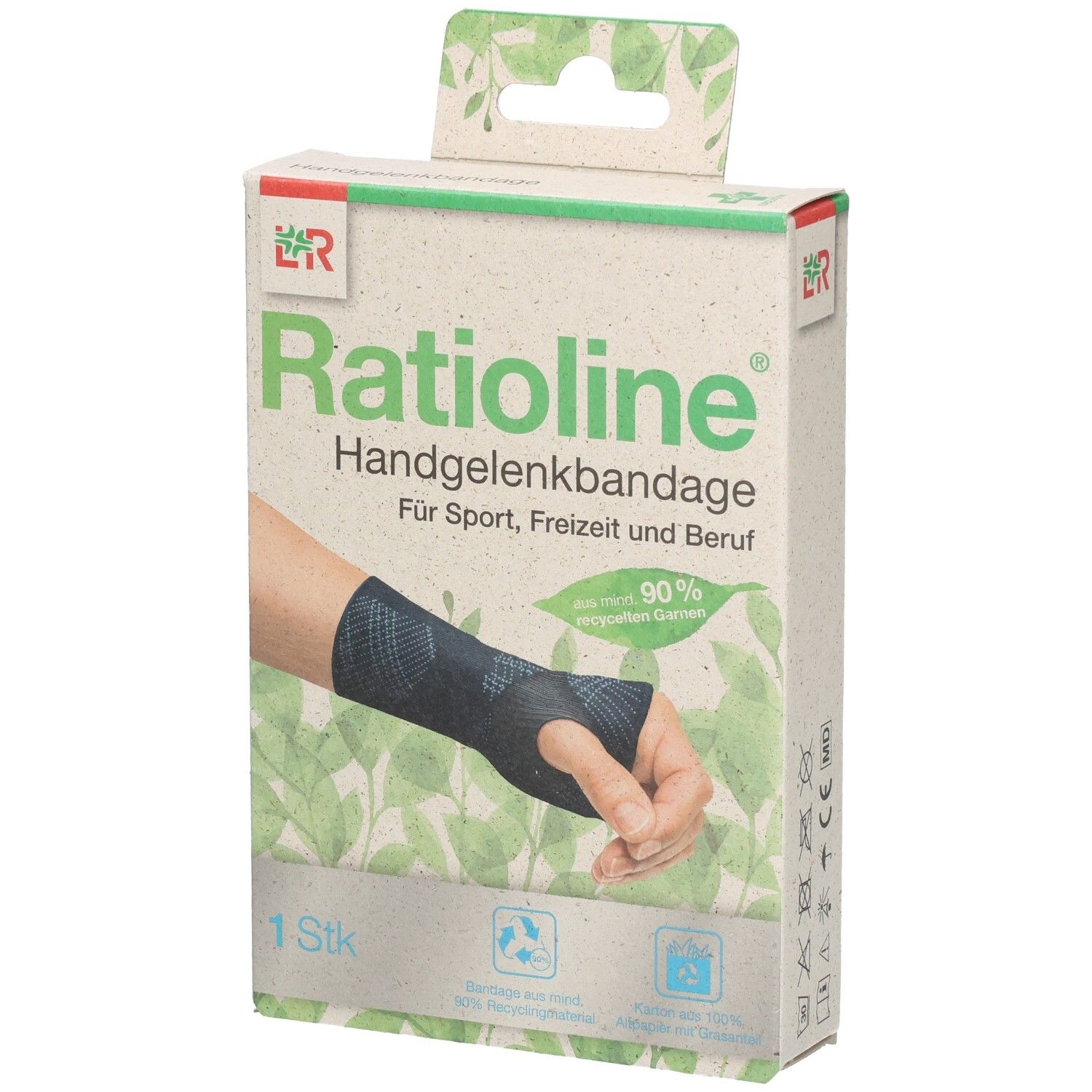 Ratioline Handgelenkbandage Gr.M 1 St Bandage(s)