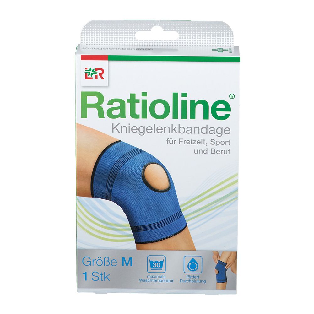Ratioline Kniebandage Gr.M 1 St Bandage(s)