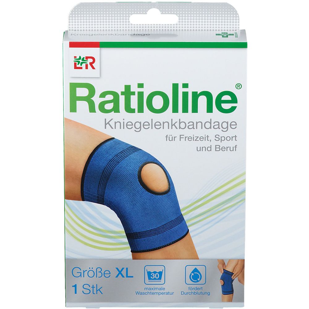 Ratioline Kniebandage Gr.XL 1 St Bandage(s)