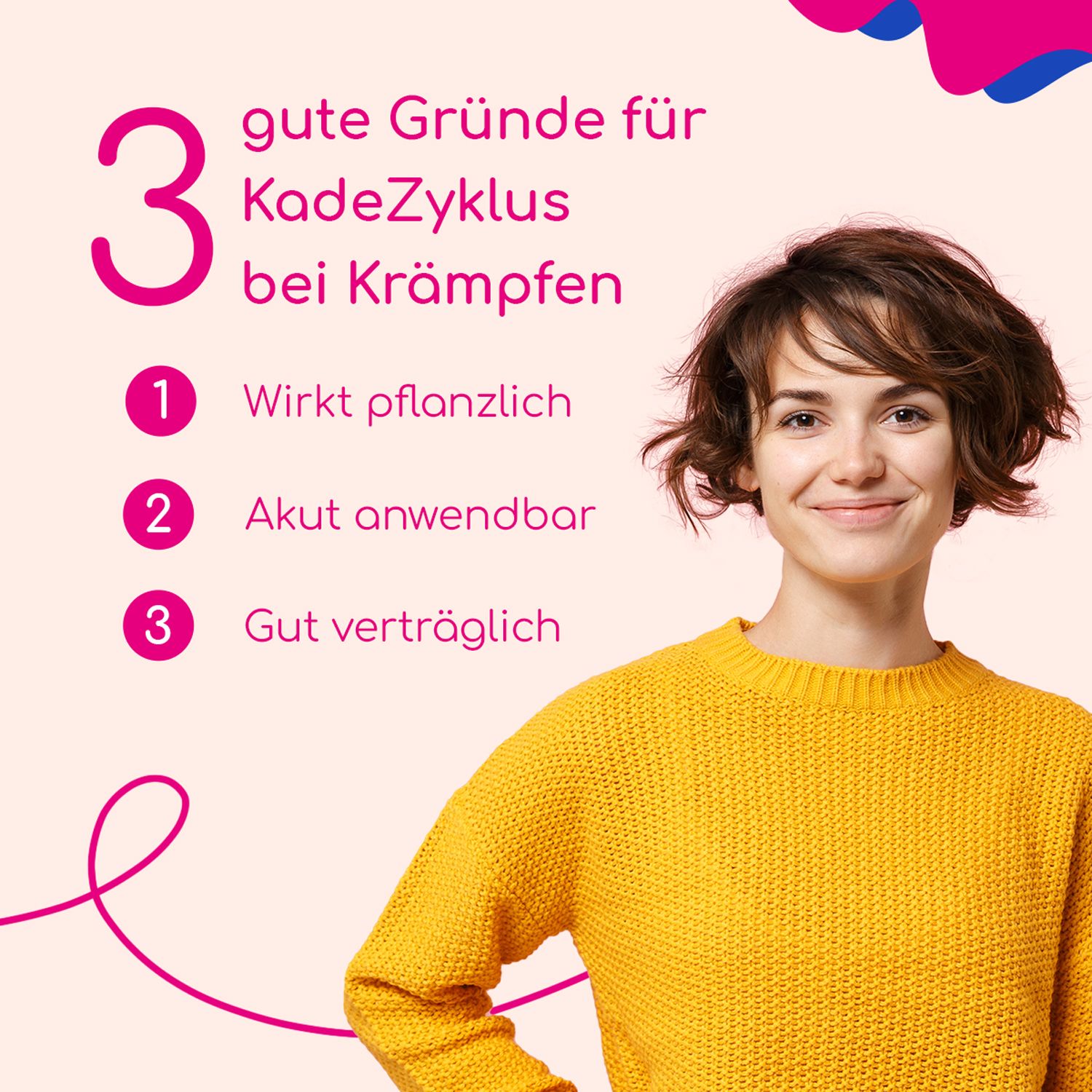 KadeZyklus bei Krämpfen w. der Menstruation - lindert schmerzhafte Menstruationskrämpfe, 10 St.