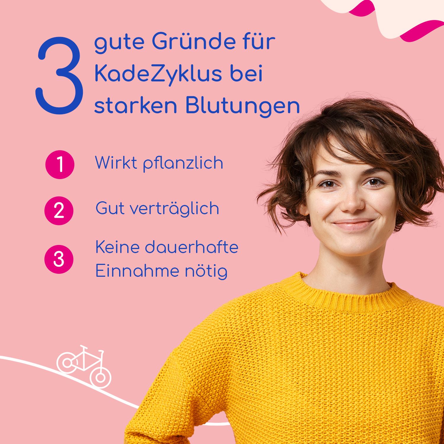 KadeZyklus bei starken Blutungen w. der Menstruation - Reduziert starke Menstruationsblutungen*, 20 St.