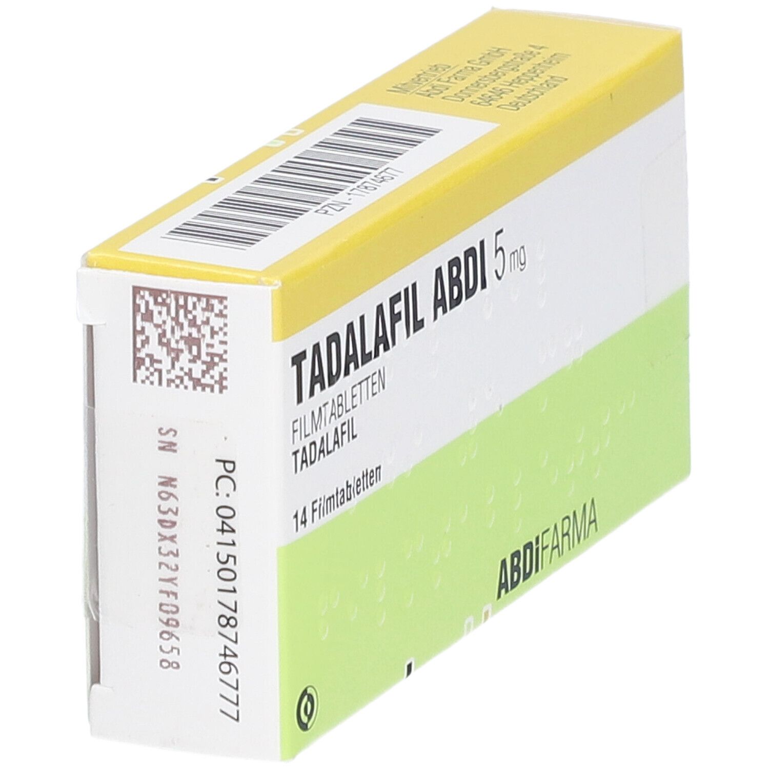 TADALAFIL Abdi 5 mg Filmtabletten