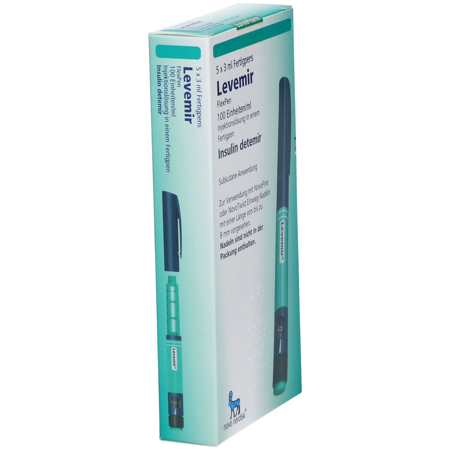 Levemir FlexPen 100 Einheiten/ml Inj.-L.Fertigpen 5x3 ml Injektionslösung