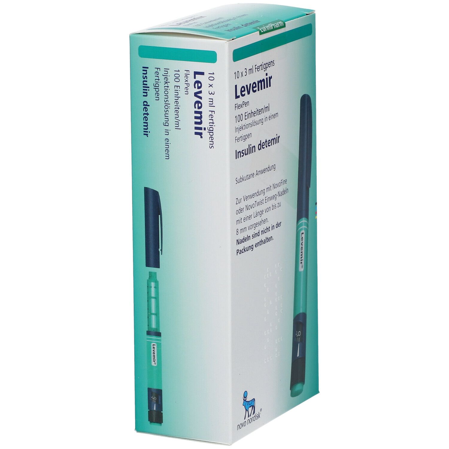 Levemir FlexPen 100 Einheiten/ml Inj.-L.Fertigpen 10x3 ml Injektionslösung