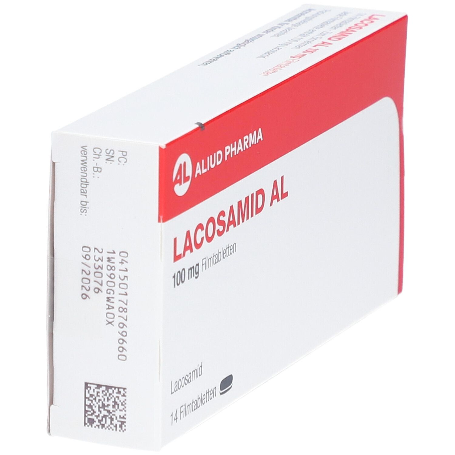 Lacosamid AL 100 mg Filmtabletten 14 St