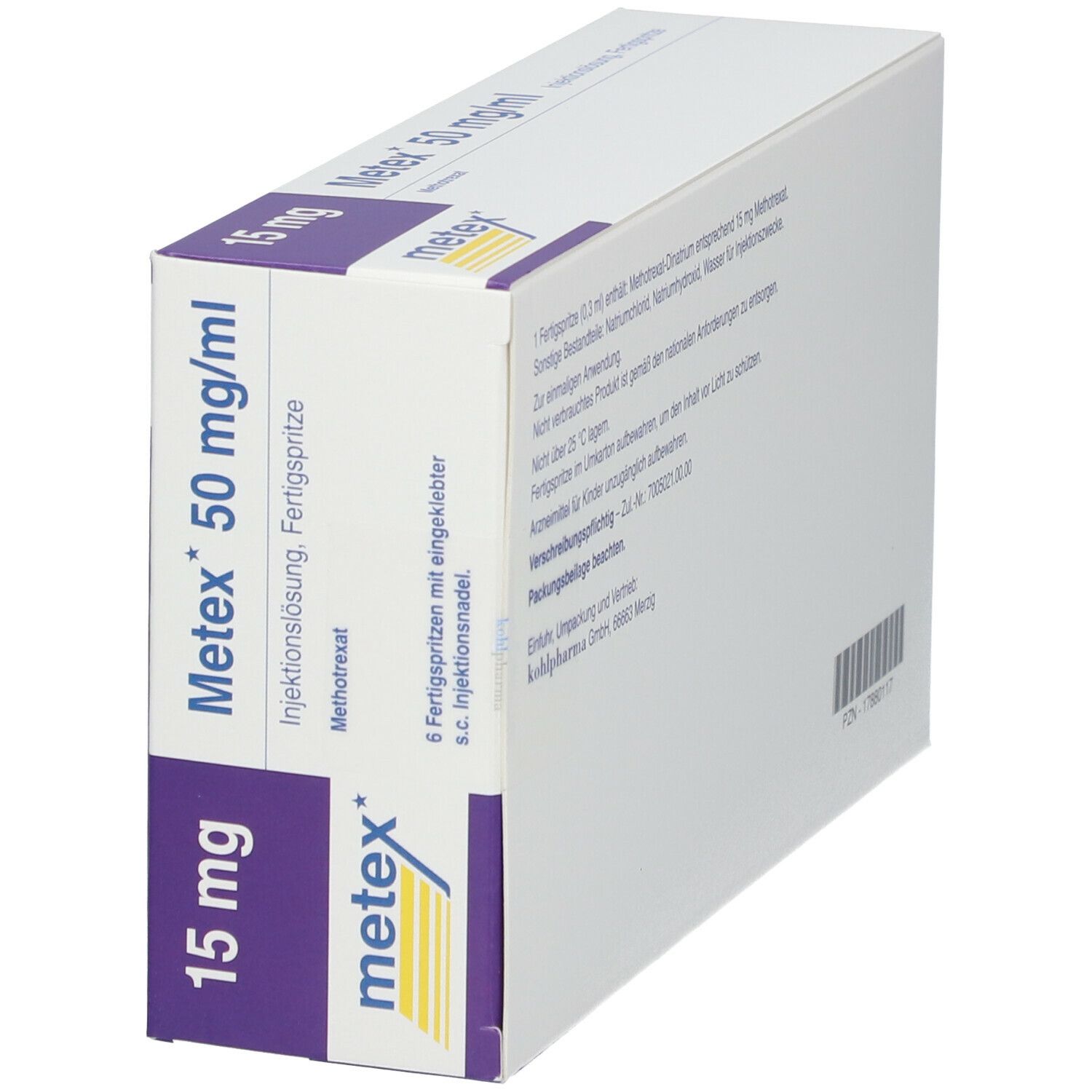 METEX FS 15 mg (50mg/ml) Inj.-Lösung Fertigspr.