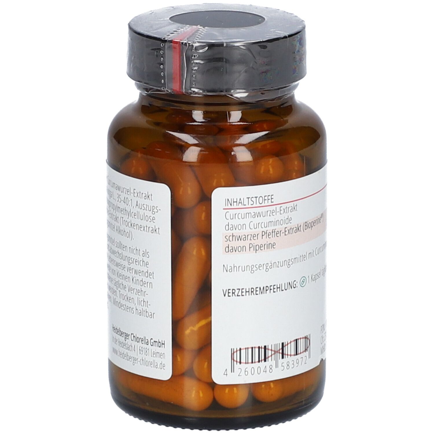 Heidelberger Chlorella® CURCUMA-EXTRAKT KAPSELN