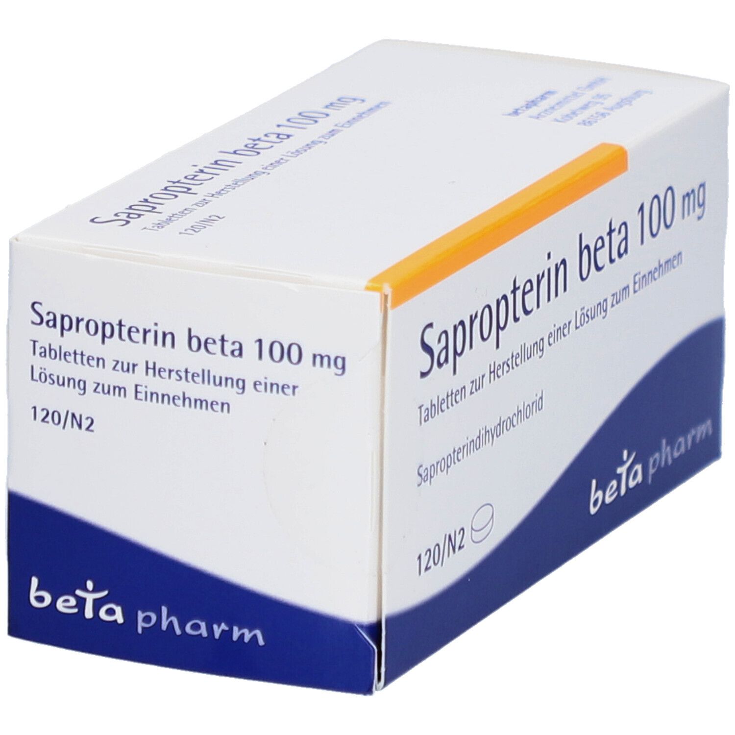 SAPROPTERIN beta 100 mg Tabl.z.Her.e.Lsg.z.Einn.