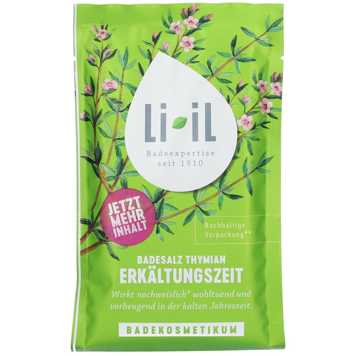 LI-IL Badesalz Thymian Erkältungszeit