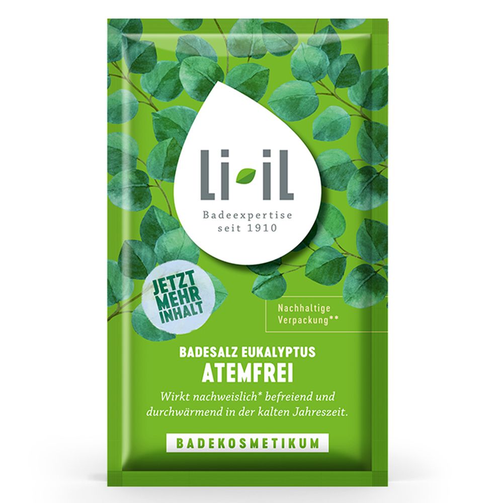 LiiL Badesalz Eukalyptus atemfrei