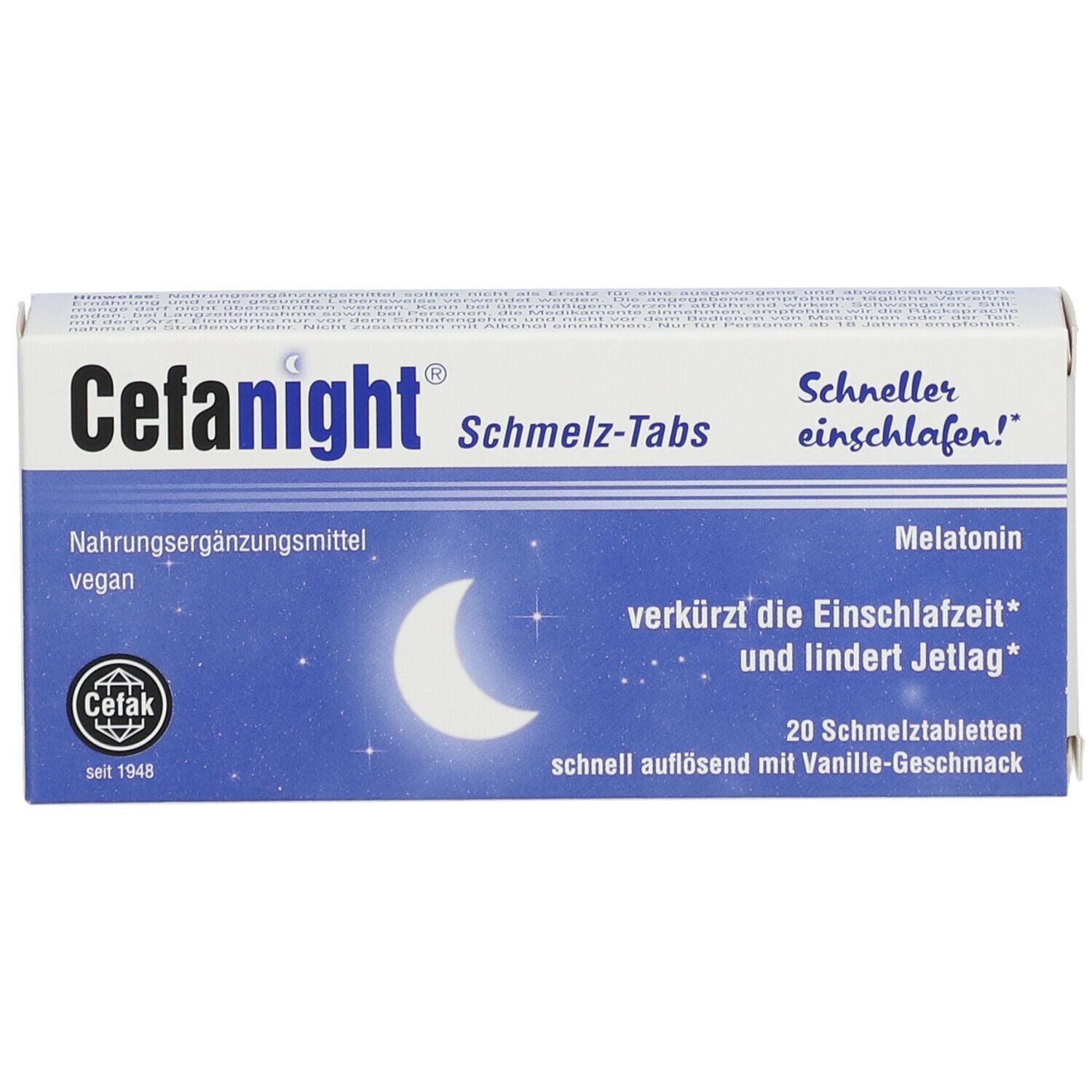 Cefanight® Schmelz-Tabs