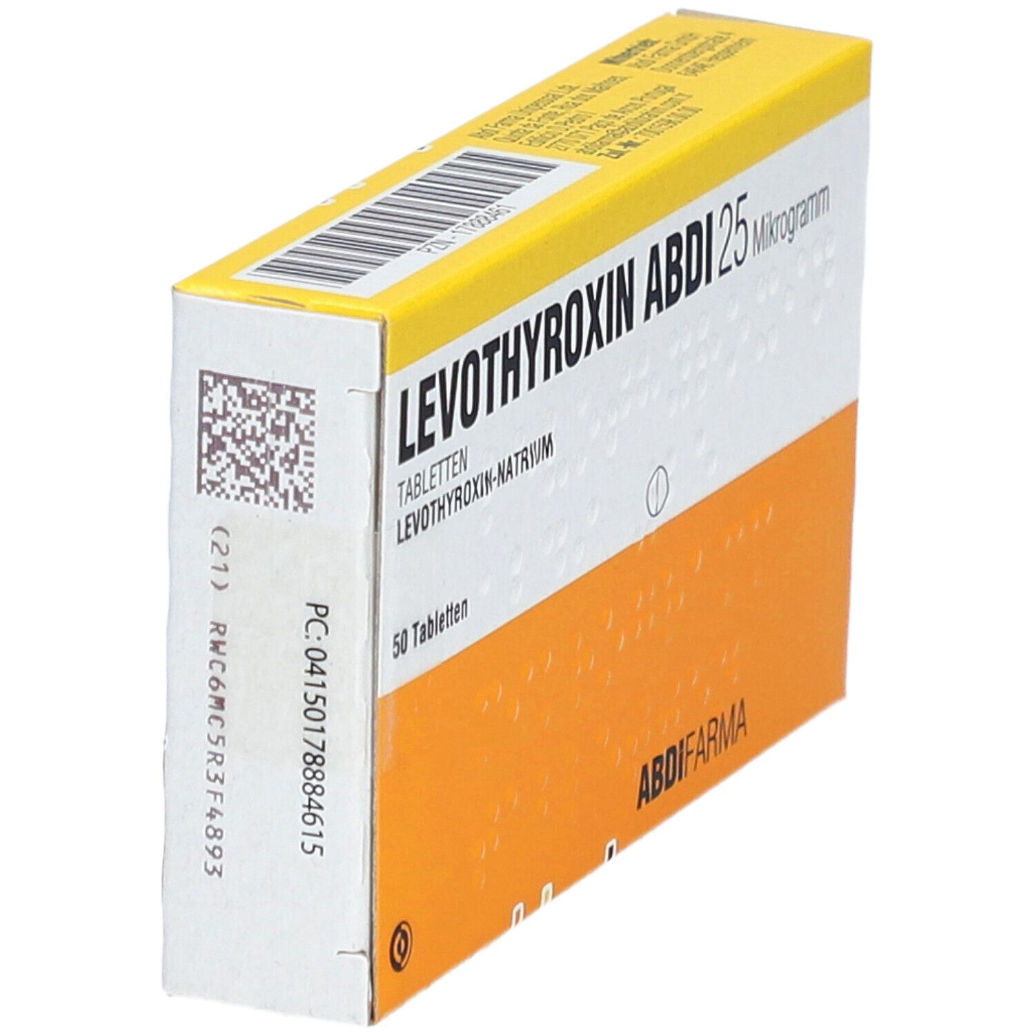 Levothyroxin Abdi 25 Mikrogramm Tabletten 50 St