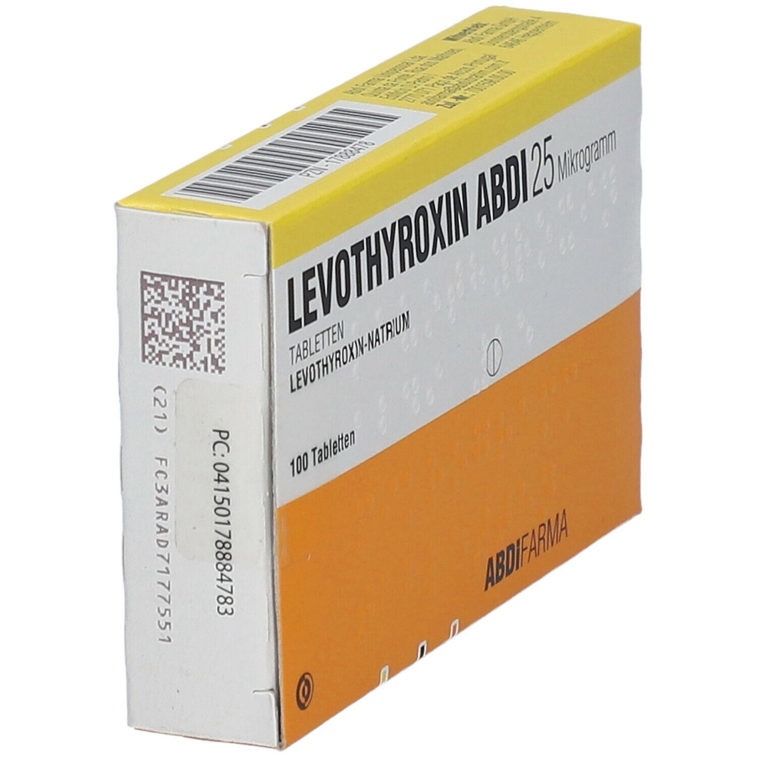 LEVOTHYROXIN Abdi 25 Mikrogramm Tabletten