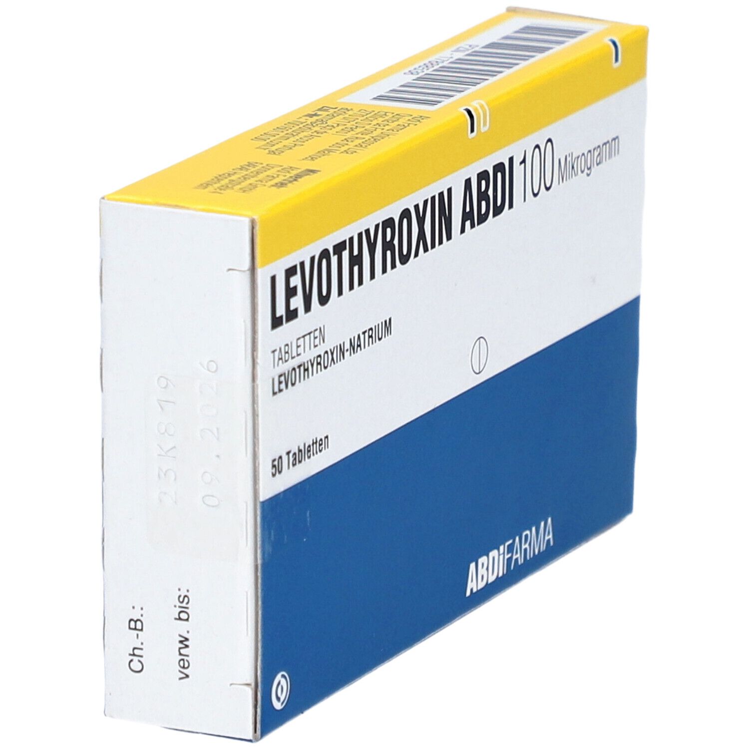 Levothyroxin Abdi 100 Mikrogramm Tabletten 50 St