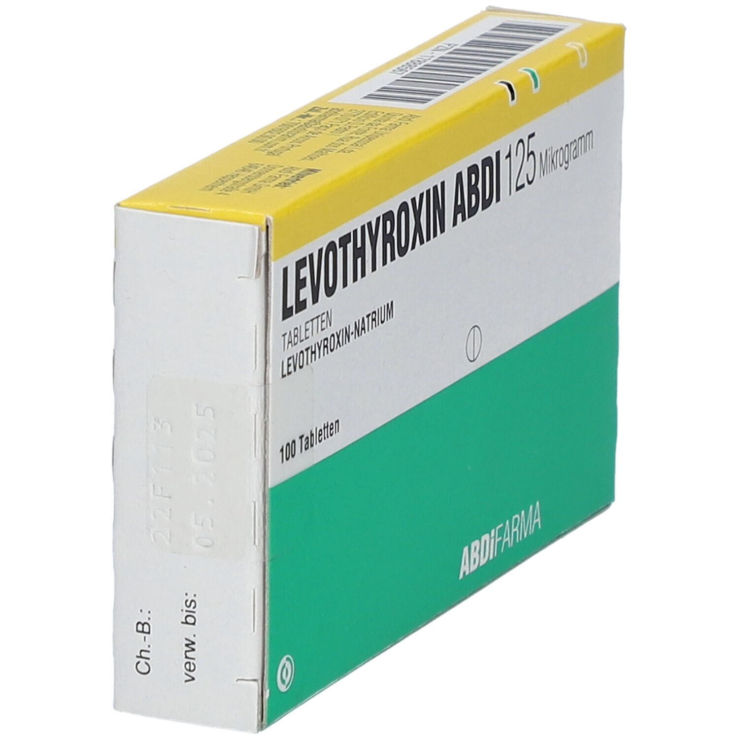 Levothyroxin Abdi 125 Mikrogramm Tabletten 50 St