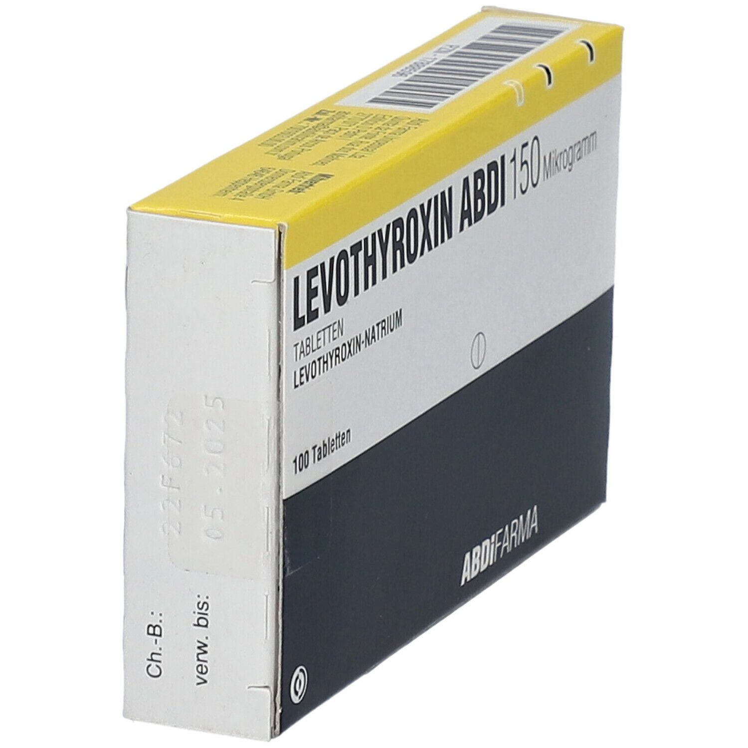 Levothyroxin Abdi 150 Mikrogramm Tabletten 100 St