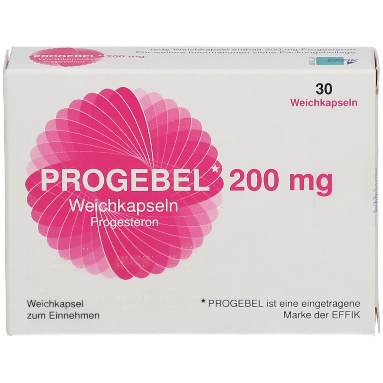 PROGEBEL 200 mg Weichkapseln