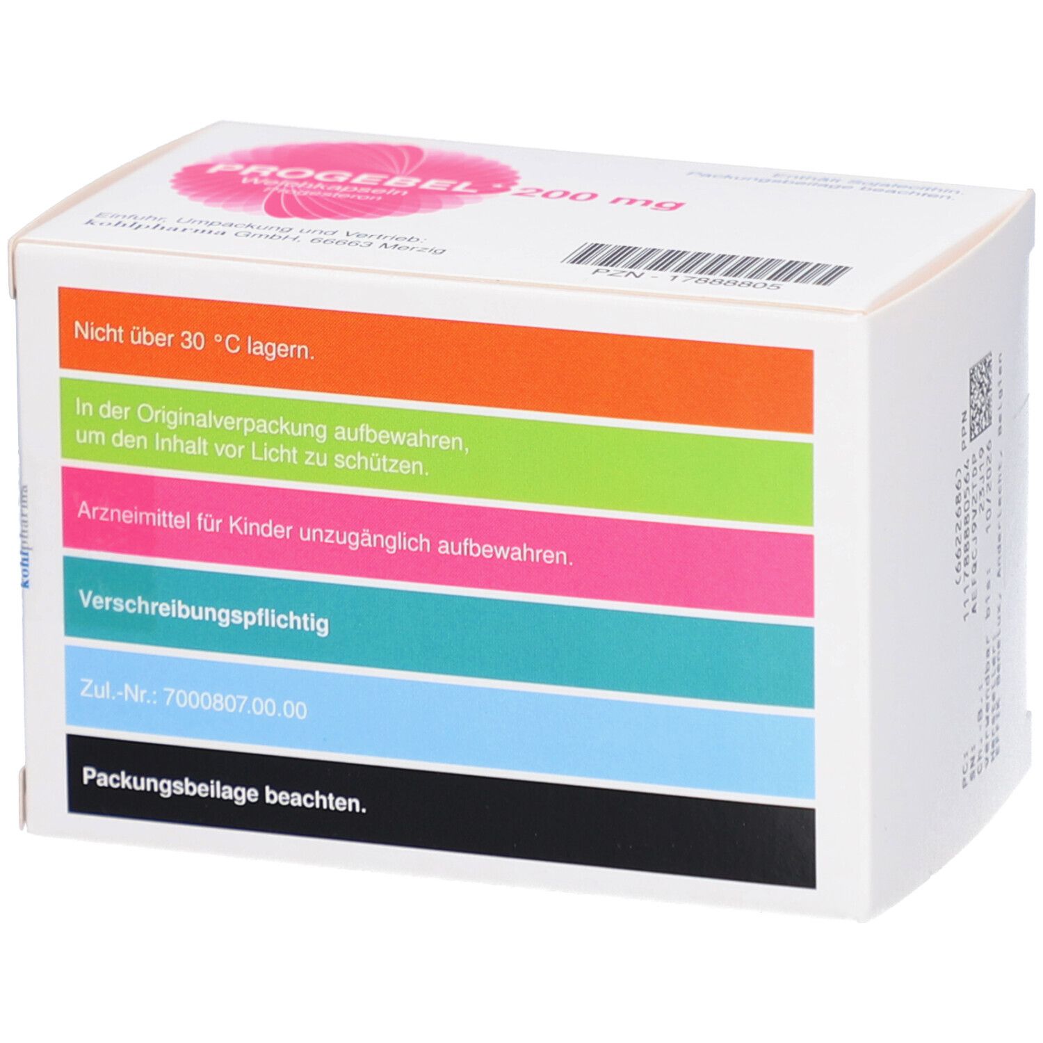 PROGEBEL 200 mg Weichkapseln