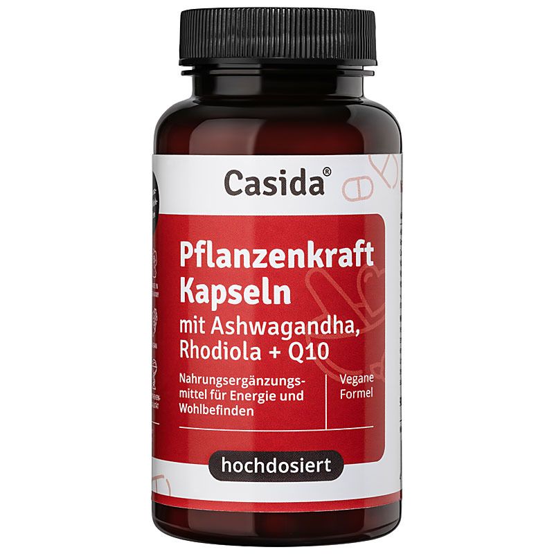 Casida® Ashwagandha Rhodiola Q10 Pflanzenkraft