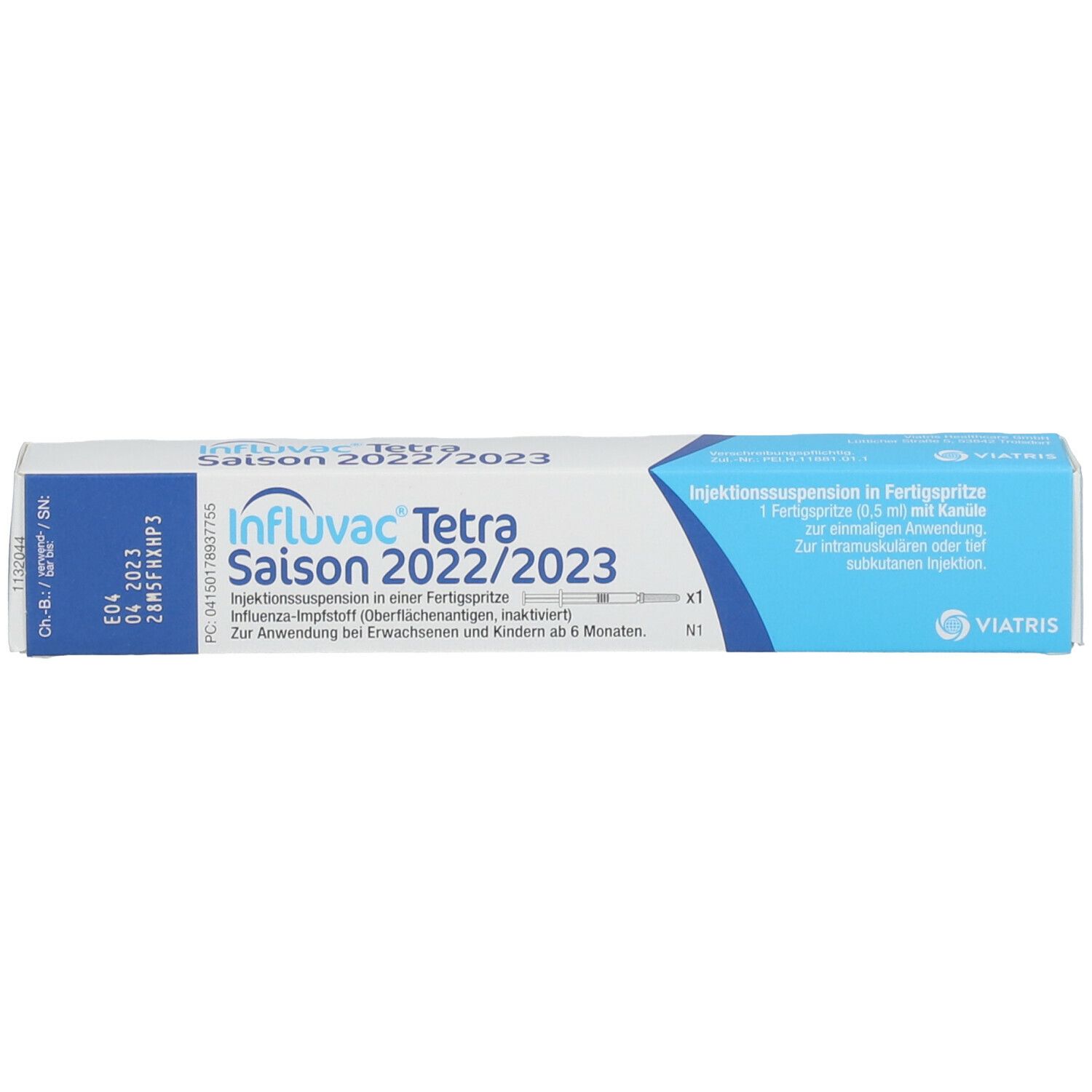 INFLUVAC Tetra 2022/2023 Inj.-Susp.F.-Sp.mit Kan.