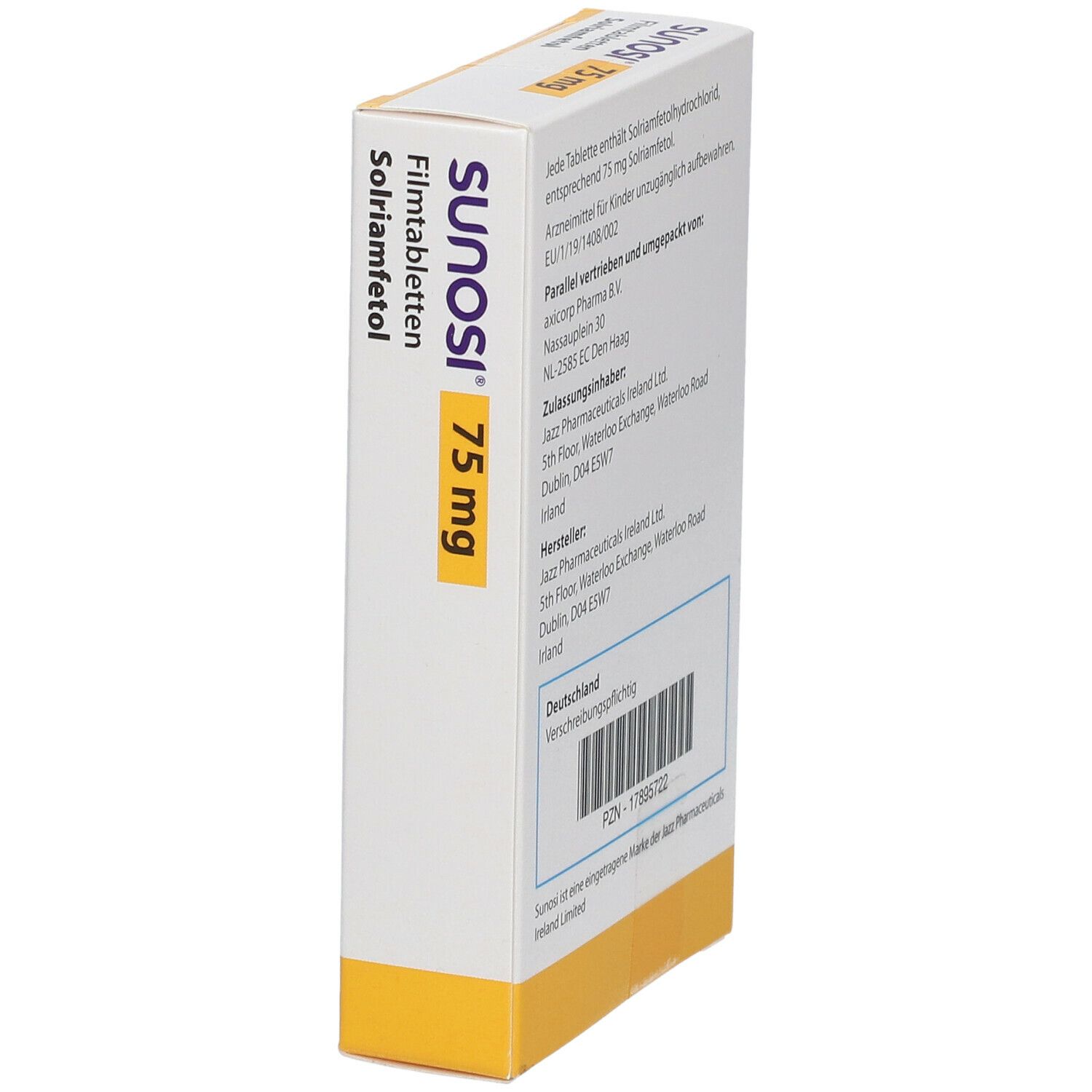 SUNOSI 75 mg Filmtabletten