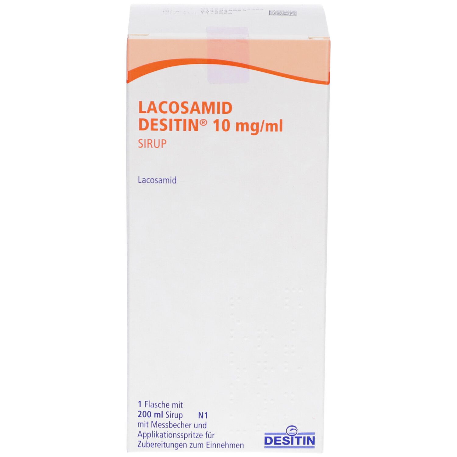 LACOSAMID Desitin 10 mg/ml Sirup