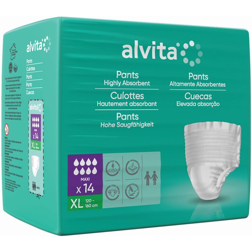 Alvita Inkontinenz Pants maxi xl 14 St Inkontinenzslip