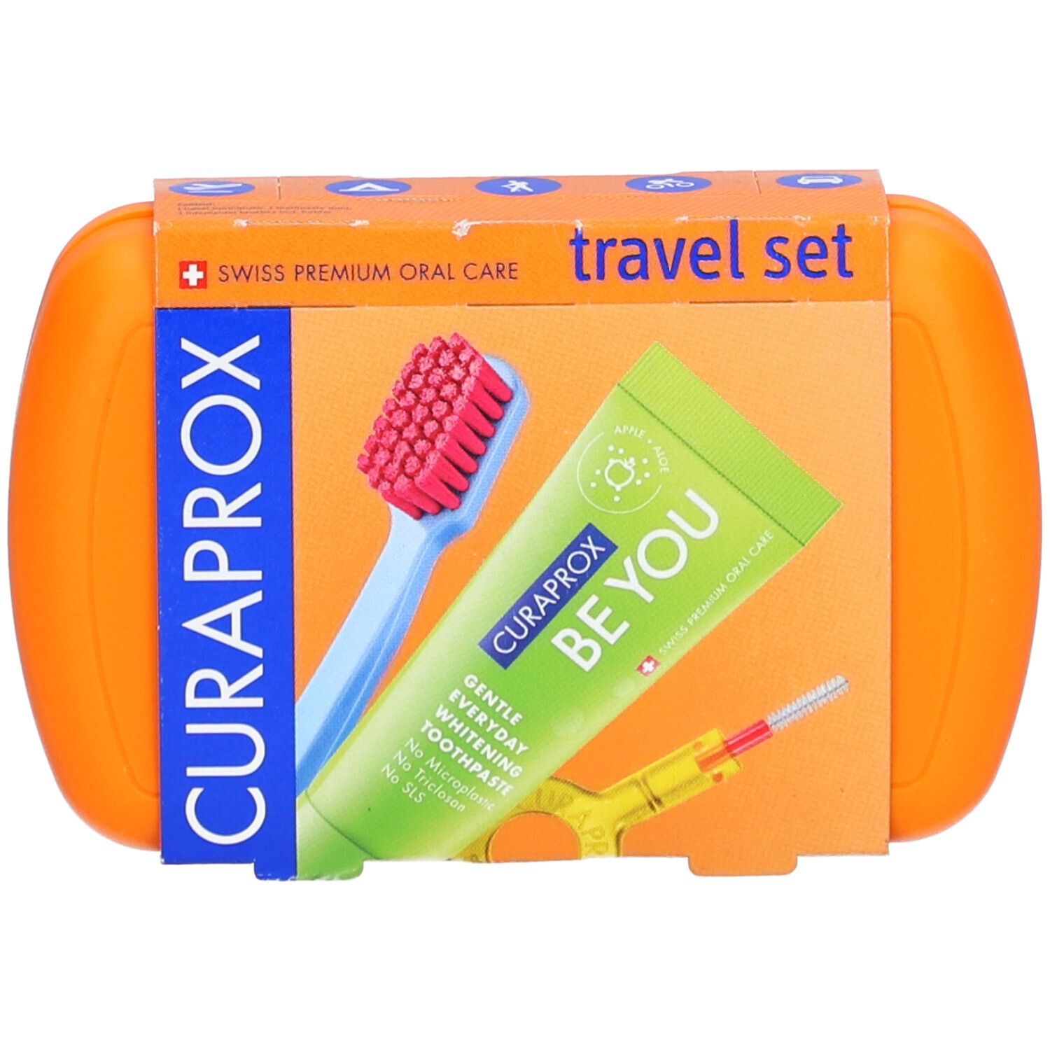 CURAPROX Travel-Set Orange