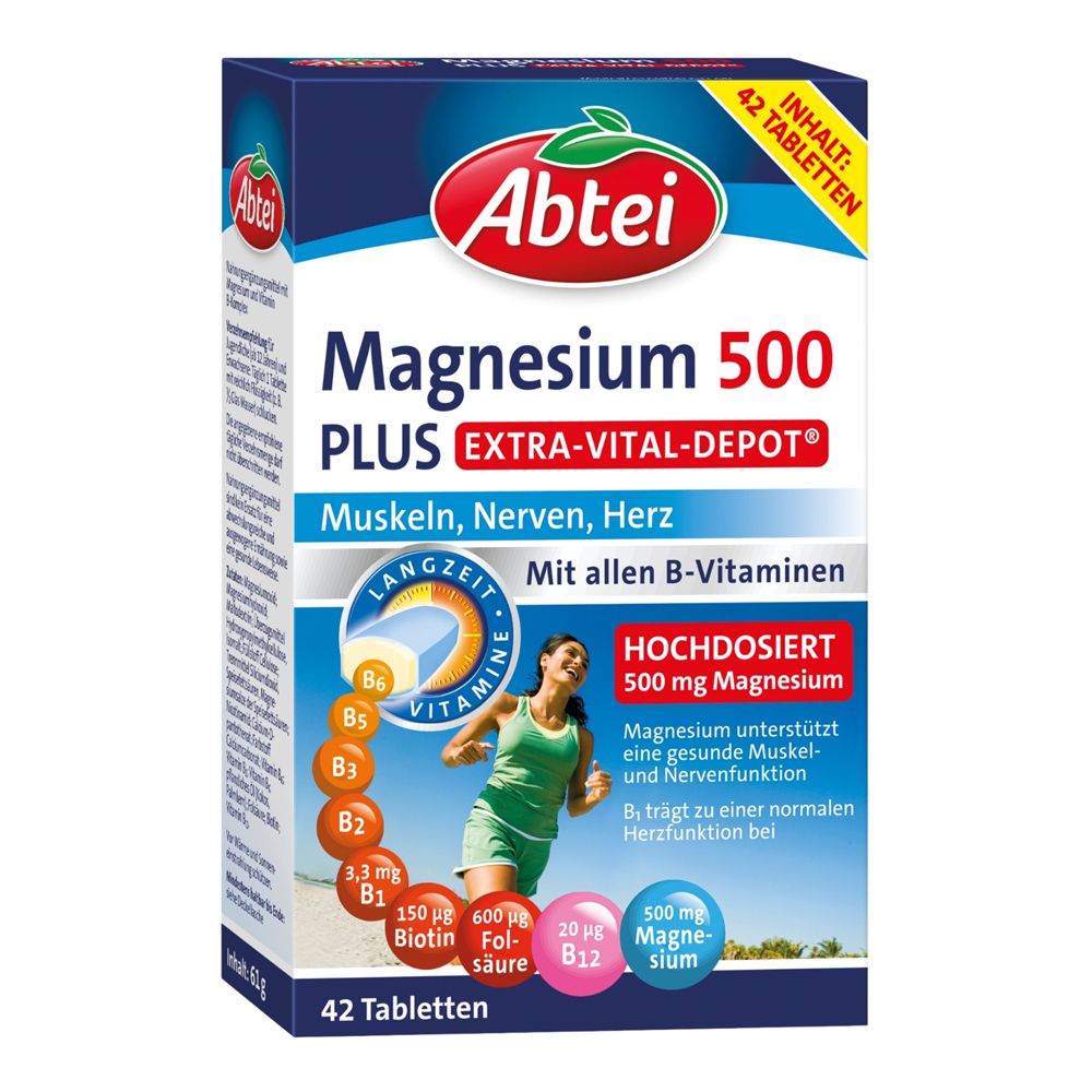 Abtei Magnesium 500 Plus