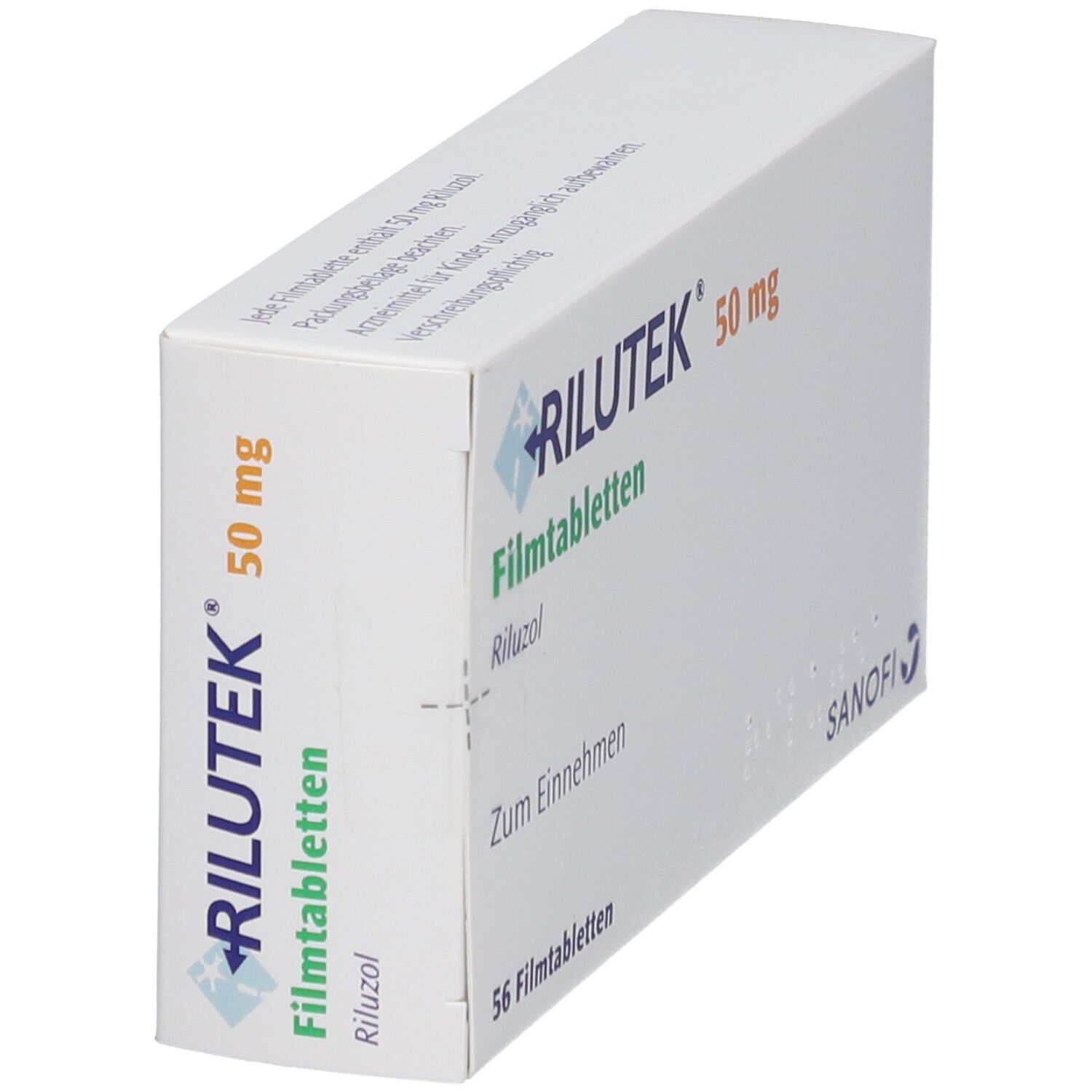 Rilutek 50 mg Filmtabletten 56 St