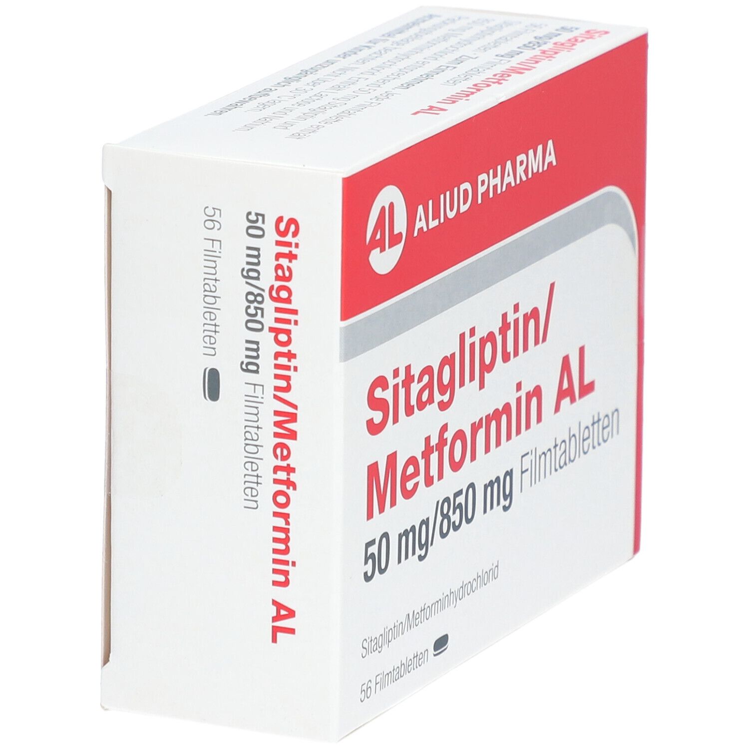 SITAGLIPTIN/Metformin AL 50 mg/850 mg Filmtabl. 56 St Filmtabletten