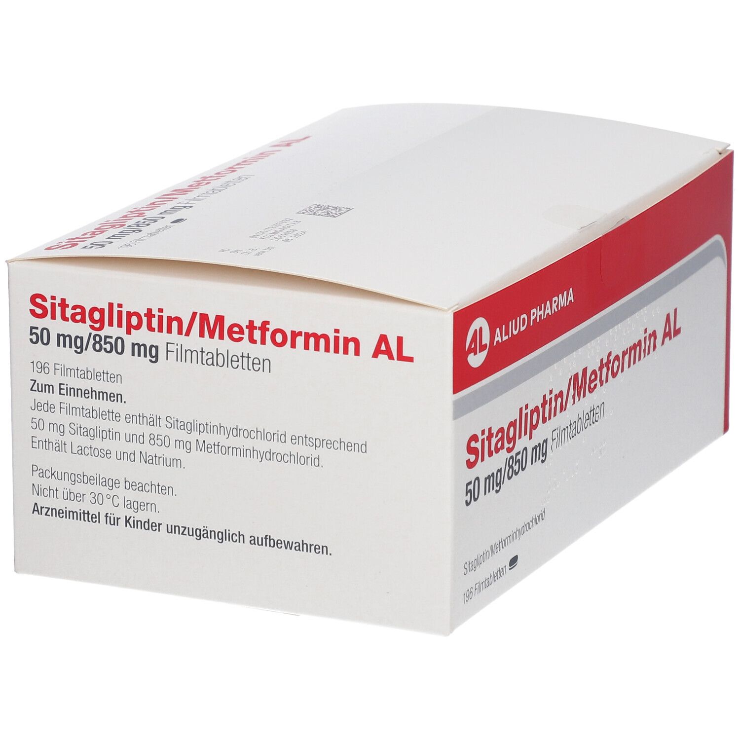 SITAGLIPTIN/Metformin AL 50 mg/850 mg Filmtabl. 196 St Filmtabletten