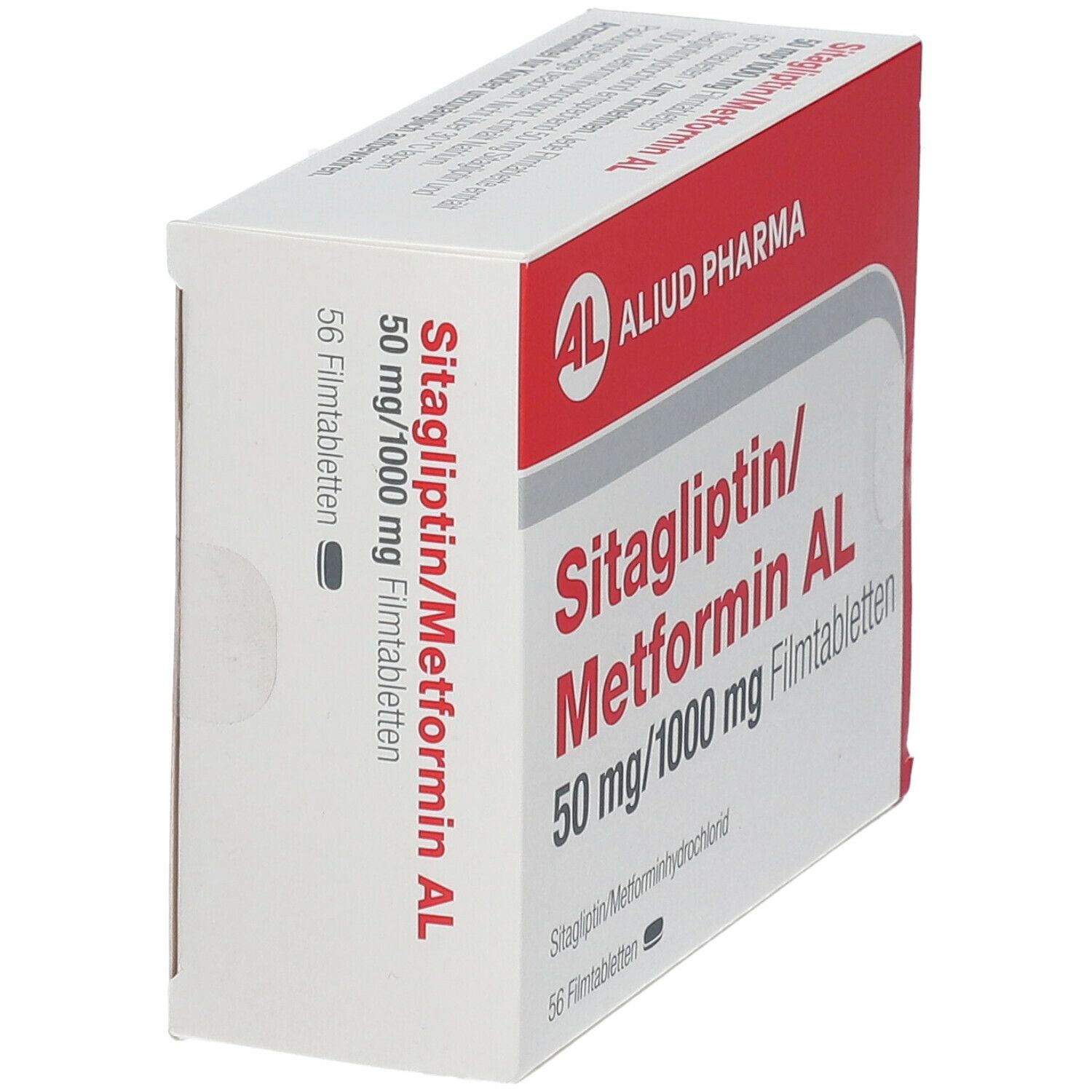 SITAGLIPTIN/Metformin AL 50 mg/1000 mg Filmtabl. 56 St Filmtabletten