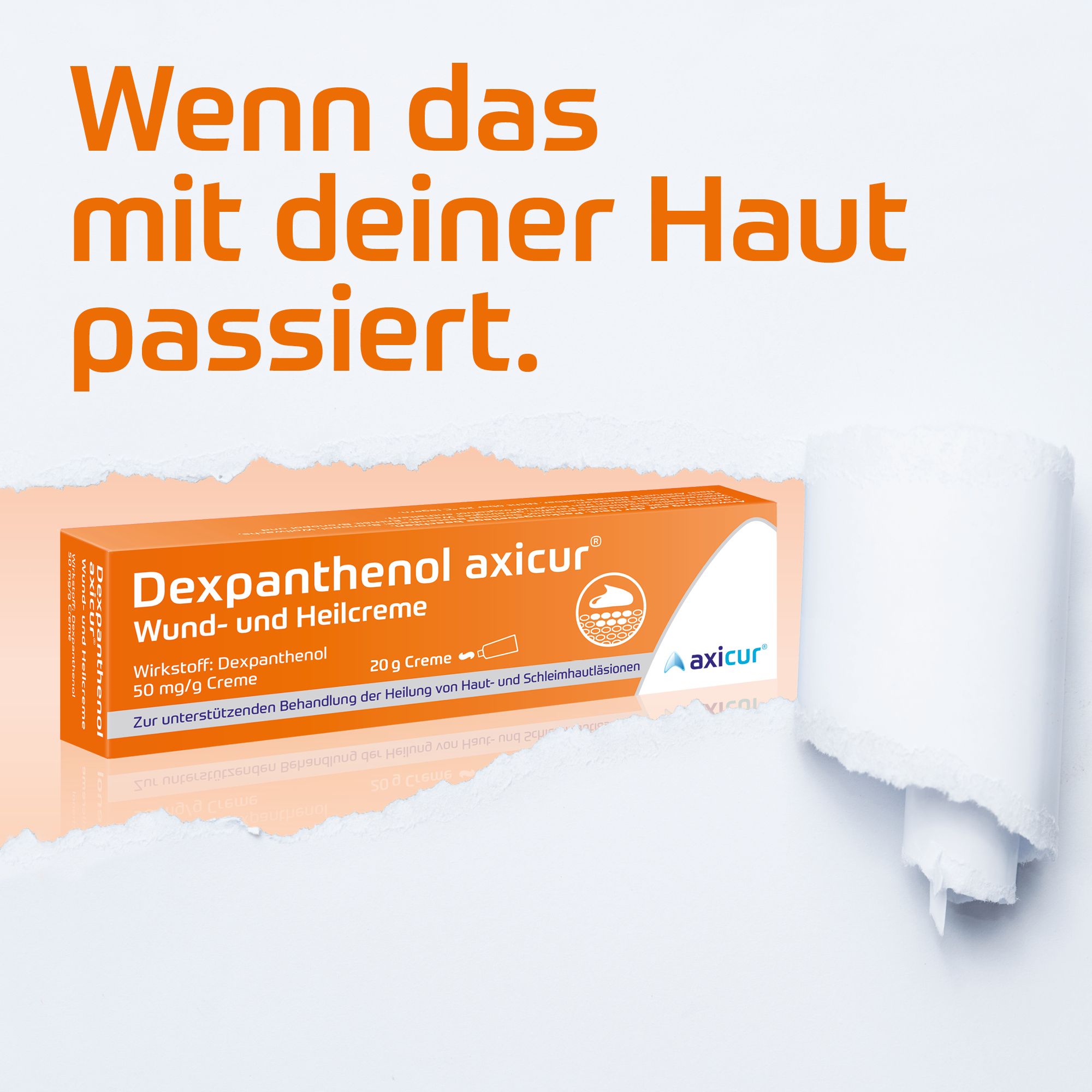 Dexpanthenol axicur Wund- und Heilcreme