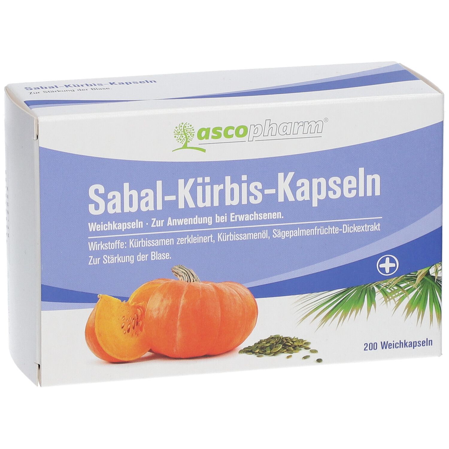 ascopharm® Sabal-Kürbis-Kapseln 200 St - SHOP APOTHEKE